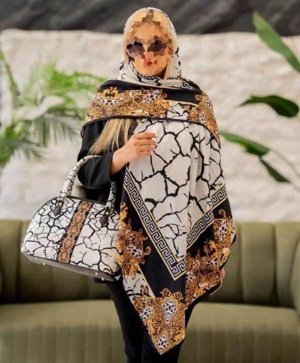 متفاوت ترین ست شال و کیف مجلسی