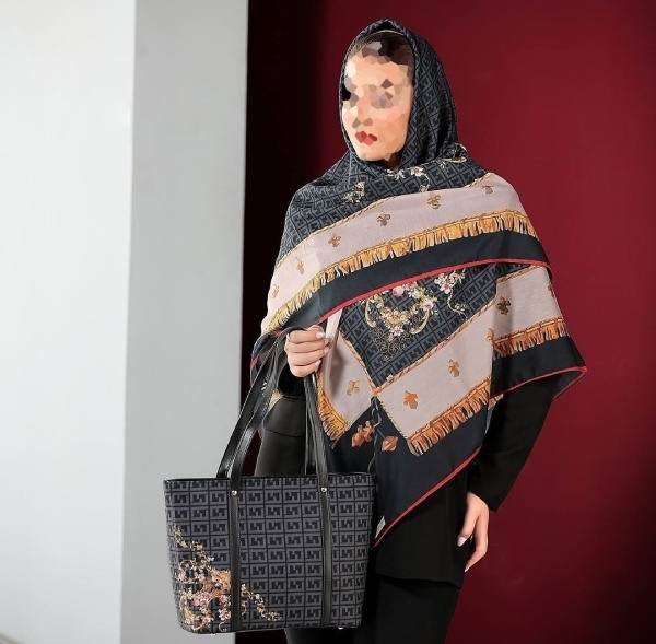 ایده ست شال و کیف شیک