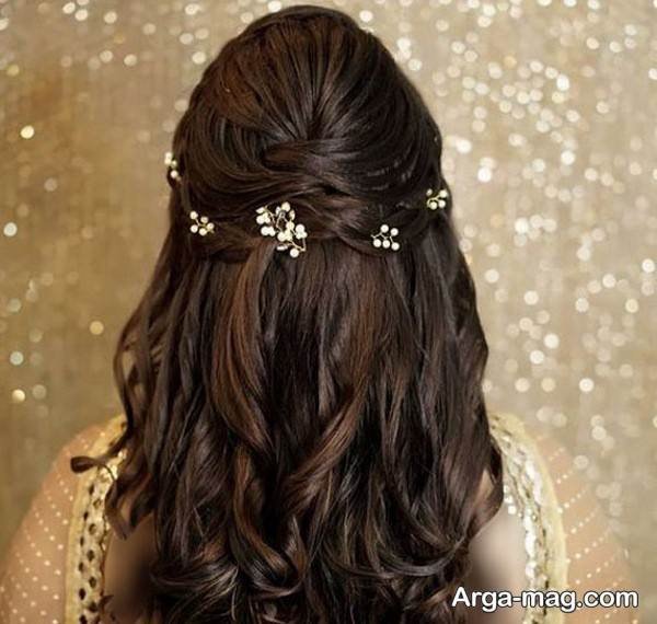 آرایش موی کرلی خاص