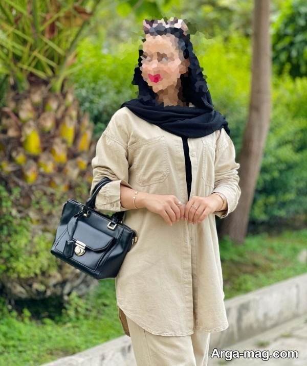 زیباترین مانتو ساده 1404