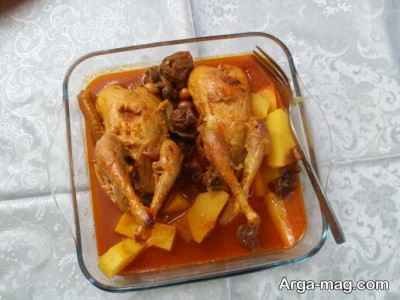 طرز تهیه کبک شکم پر غذایی متفاوت و لذیذ