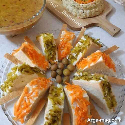چند ایده تزیین سالاد الویه