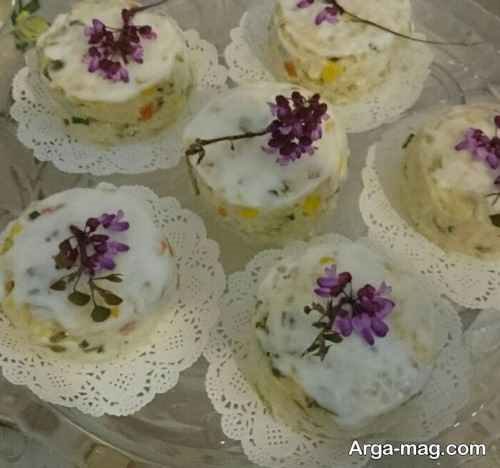 دیزاین خاص سالاد الویه تک نفره