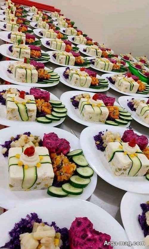 دیزاین به روز سالاد الویه تک نفره
