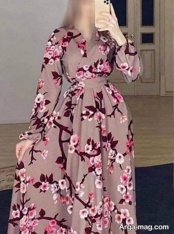 مدلهای زیبا پیراهن نخی بلند