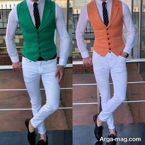 زیباترین استایل با جلیقه مردانه