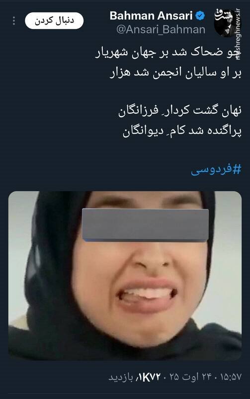 شاهنامه، خط قرمز یک ملت؛ انفجار خشم عمومی علیه تمسخر فردوسی/ تکنیک rage farming اینبار شکست خورد/ چگونه مردم حساب مجازی یک طنزپرداز را به دلیل توهین بستند؟
