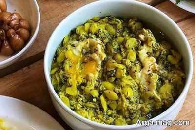 نحوه پخت خورش باقلا
