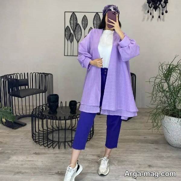 زیباترین مانتو آستین پفی