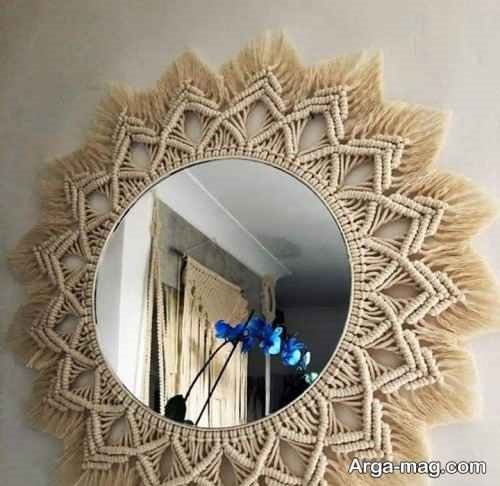 ترندترین آینه مکرومه