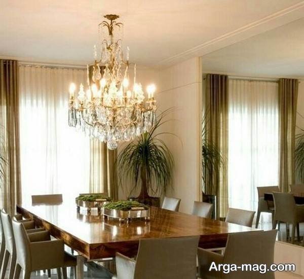 انواع لوستر ناهار خوری