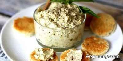 طرز تهیه دیپ پنیر و گردو پیش غذای سریع و خوشمزه