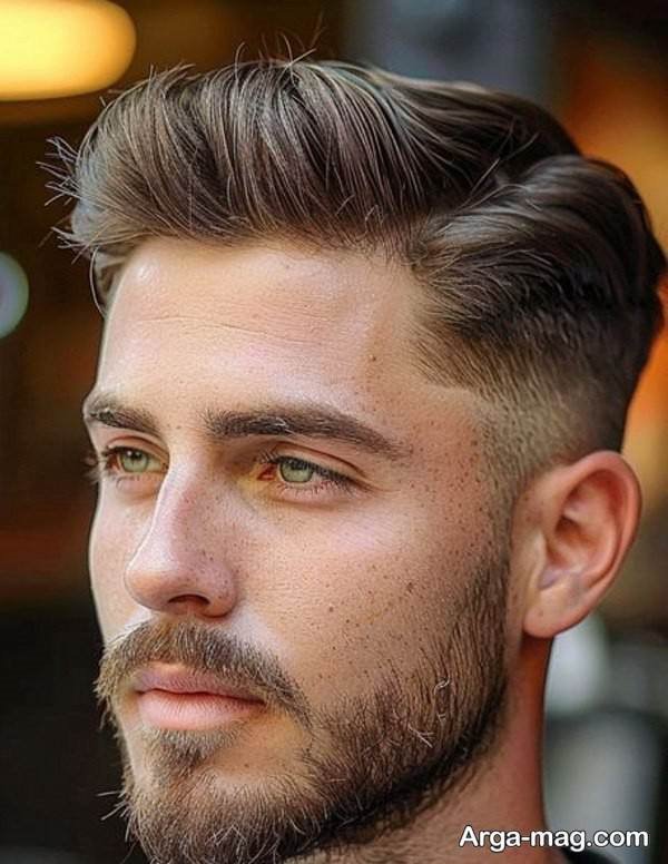 مدل موی فرق کج خاص