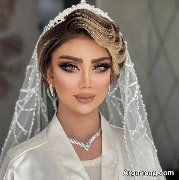 تصاویر آرایش عروس کلاسیک