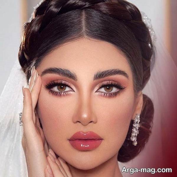 آرایش ساده عروس 