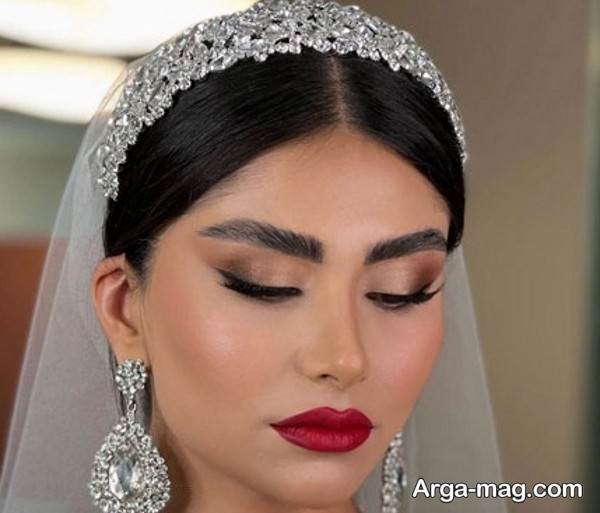 میکاپ زیبا عروس کلاسیک