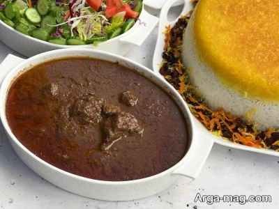 رسپی فسنجان با کنجد