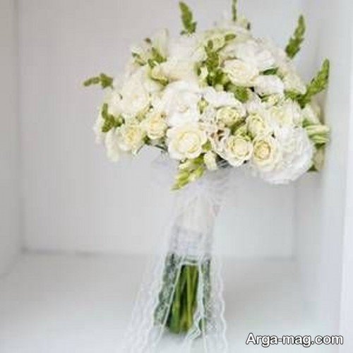دسته گل شیپوری با تور