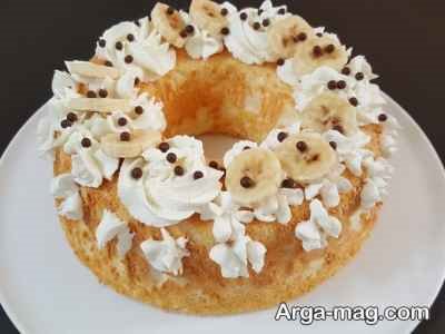 طرز تهیه آنجل فود کیک آمریکایی با نکات موفقیت در پف کیک