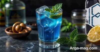 طرز تهیه سیروپ بلو کاراسائو؛ نوشیدنی جذاب با رنگ خیره کننده