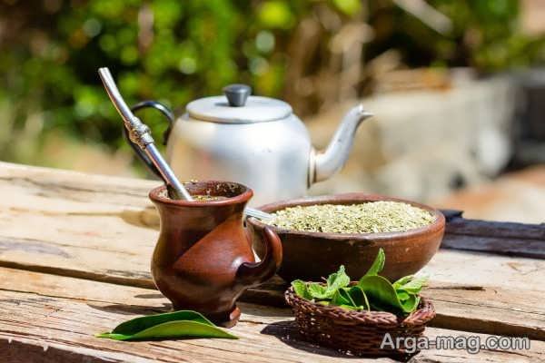 خواص درماتی چای یربا ماته