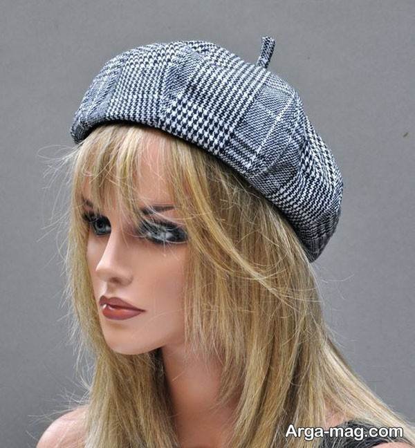 مدل کلاه فرانسوی در طرح زیبا