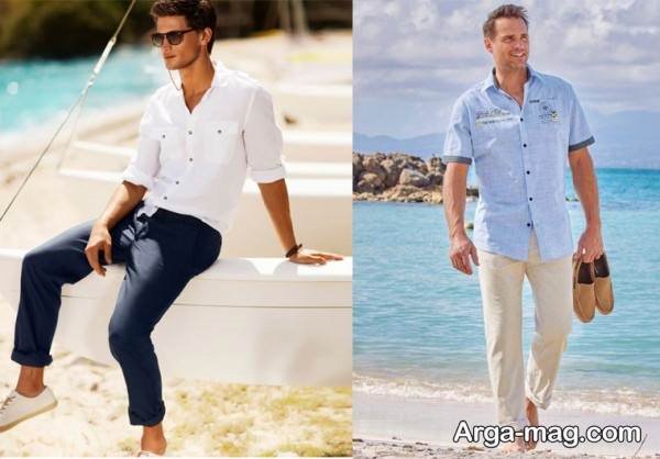 ایده تیپ ساحلی شیک