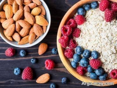 نمونه غذای مفید برای نقرس