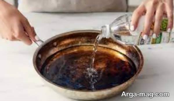 پاکسازی لک استیل