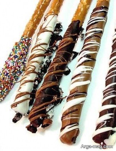 طرز تهیه چوب شکلاتی خانگی ایده ای جذاب برای پذیرایی از مهمان ها