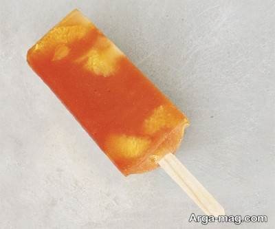 نحوه تهیه بستنی نارنگی