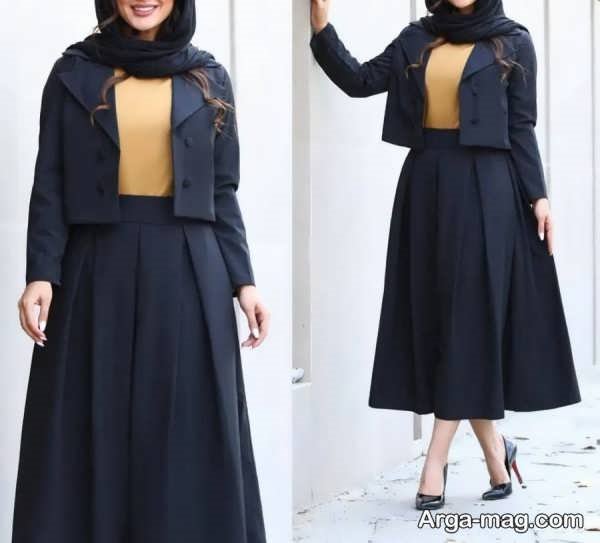 کت و دامن 2026 برای استایل رسمی، مجلسی و اسپرت