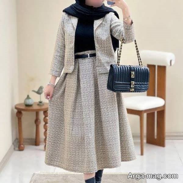 انواع مدل کت و دامن 2025 