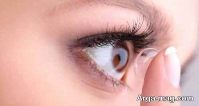 معنی خواب لنز چشم