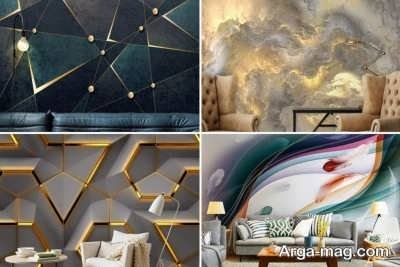 استفاده از ته مانده کاغذ دیواری