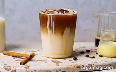 طرز تهیه لاته با قهوه فوری