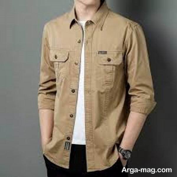 مدل پیراهن مردانه 2026 ساده