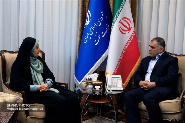 تبادلنظر وزرای نفت و راه و شهرسازی