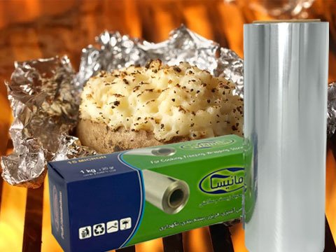 آموزش استفاده از فویل آلومینیومی برای پخت غذا