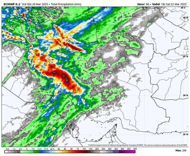 هشدار سطح قرمز برای نیمه جنوبی کشور صادر شد + فیلم