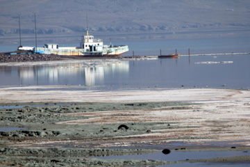 دریاچه ارومیه نفس می‌کشد/ افزایش 40 سانتی تراز این دریاچه + عکس