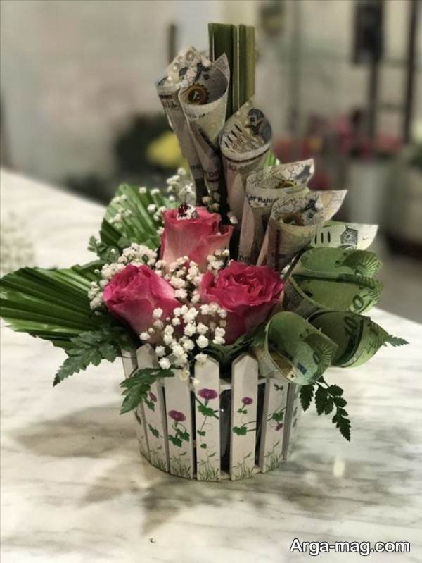 ایده خلاقانه تزیینات گل با پول کم