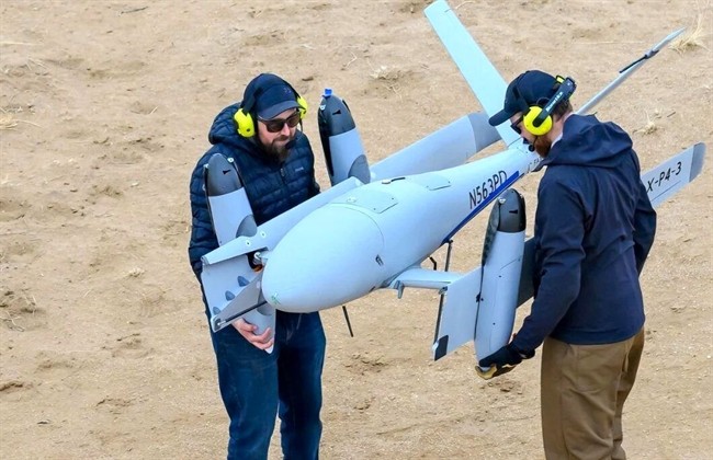 پهپاد عجیب آمریکا در هوا تغییر شکل میدهد