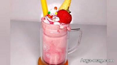  نحوه تهیه آیس پک توت فرنگی