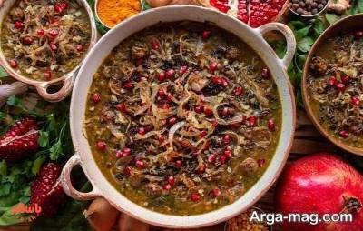 آموزش تهیه آش ناردونه