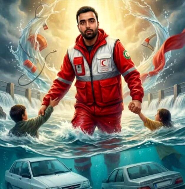 پایان تلخ یک ماموریت؛ امدادگر هلال احمر درگذشت