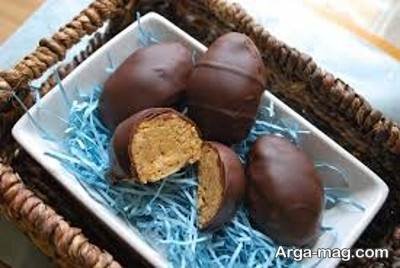 آموزش تهیه شکلات تخم مرغی