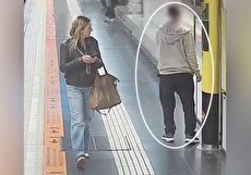 لحظه سقوط یک شهروند کانادایی روی ریل مترو (فیلم)