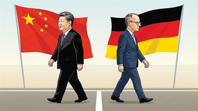فاصله تجاری آلمان از چین