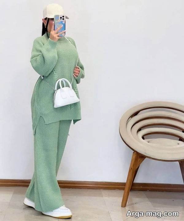 مدل زیبا لباس بافت